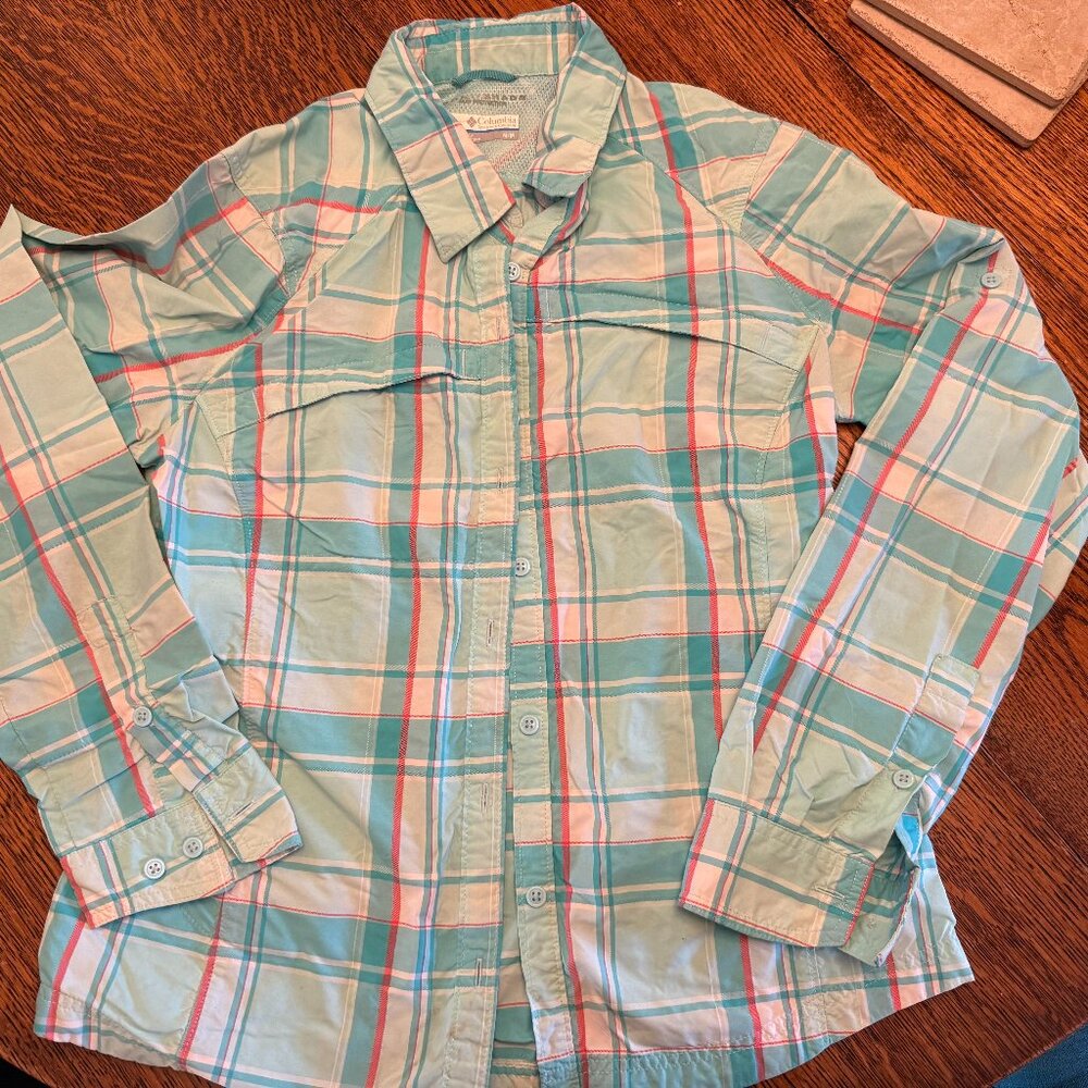 Columbia Quick Dry Sun Protection Button Up Shirt